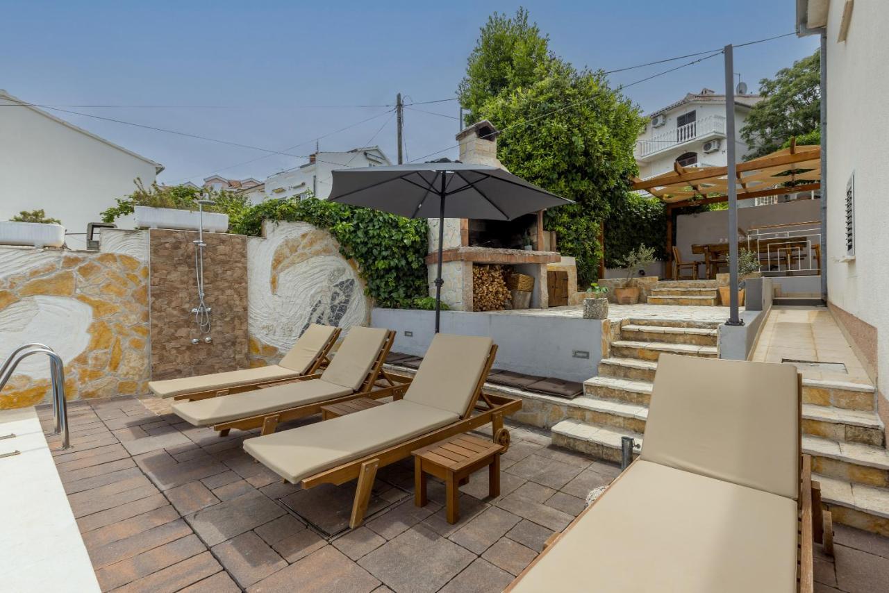 טרוגיר Villa Costa Blu With Pool By The Sea מראה חיצוני תמונה