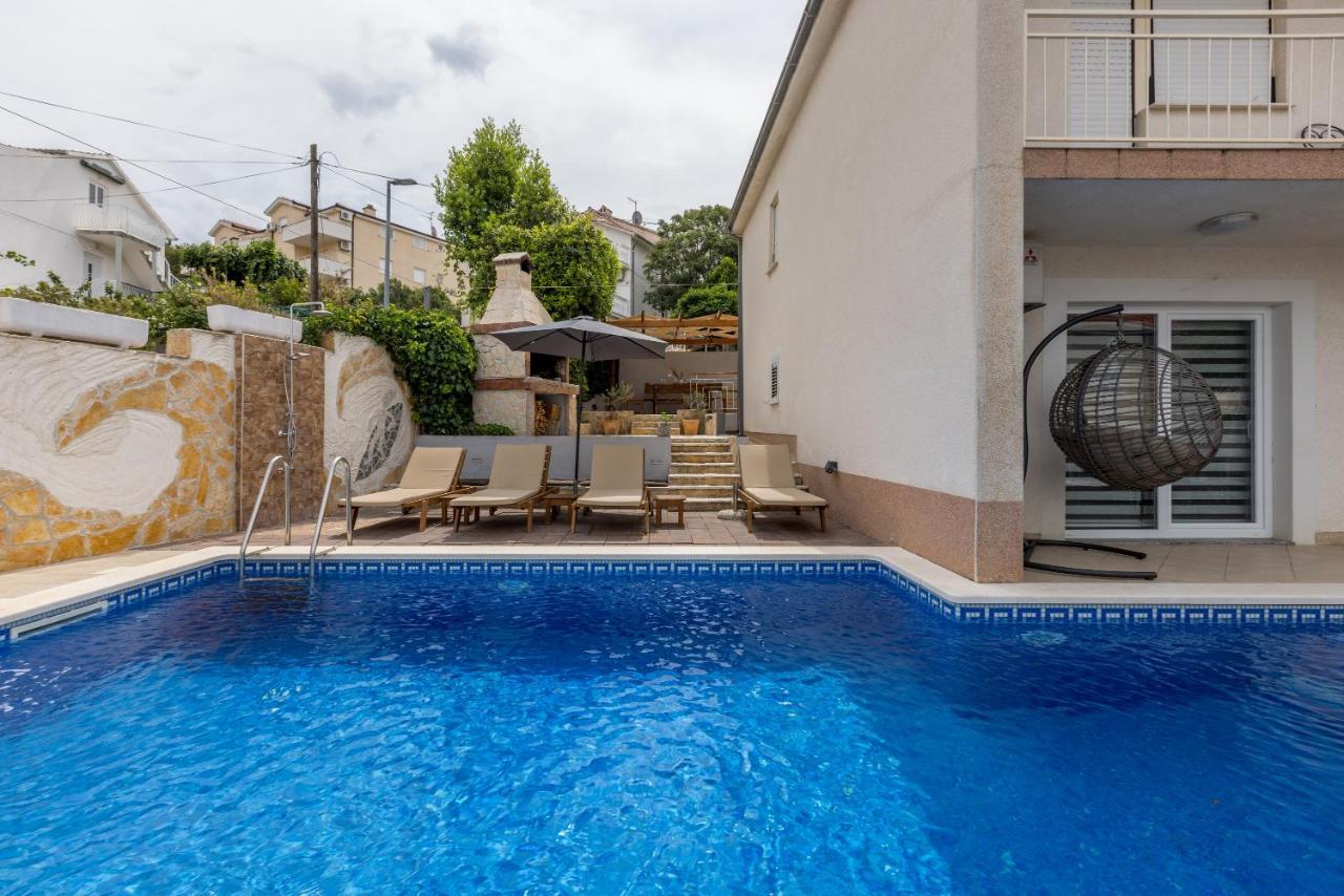 טרוגיר Villa Costa Blu With Pool By The Sea מראה חיצוני תמונה