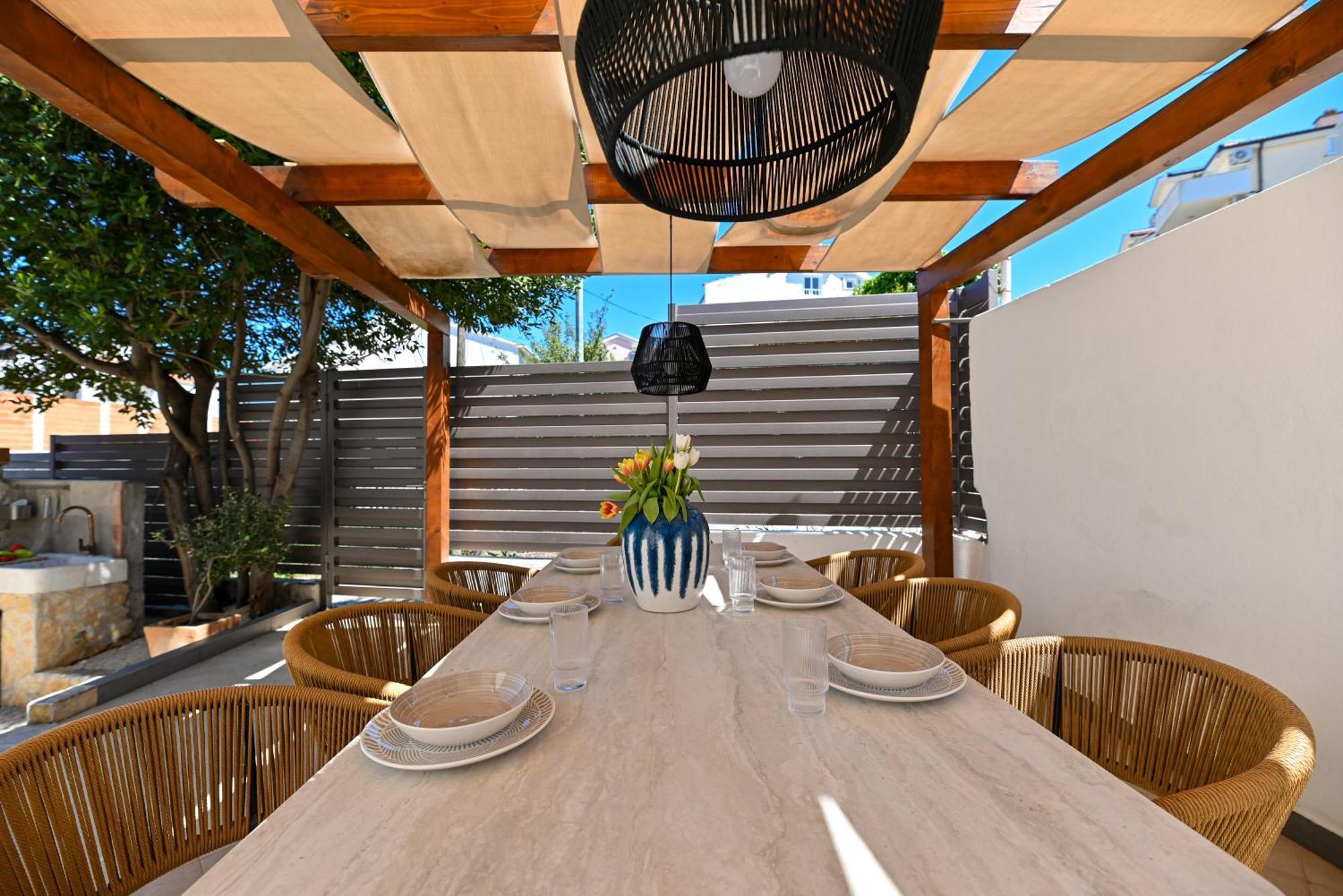 טרוגיר Villa Costa Blu With Pool By The Sea מראה חיצוני תמונה