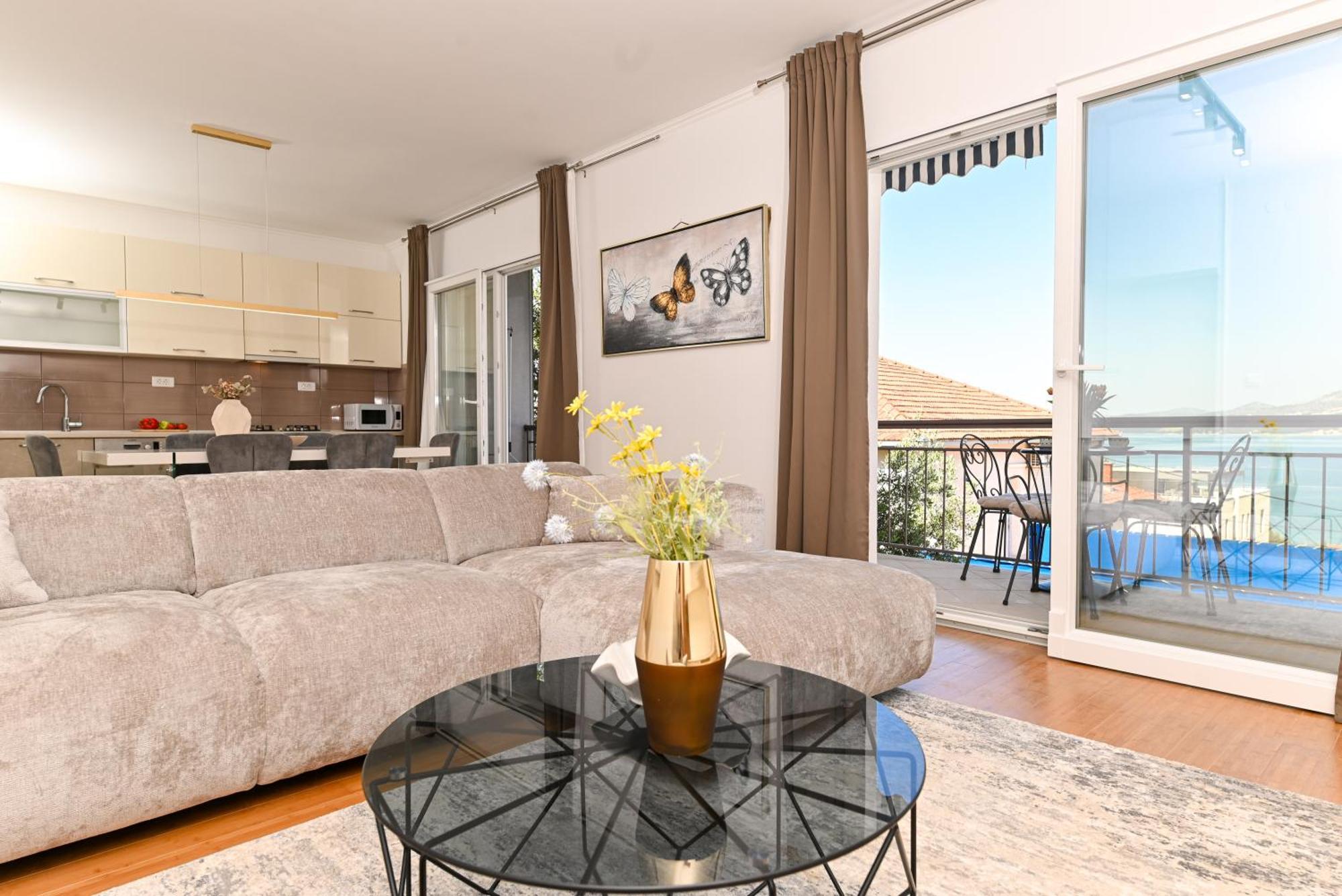 טרוגיר Villa Costa Blu With Pool By The Sea מראה חיצוני תמונה