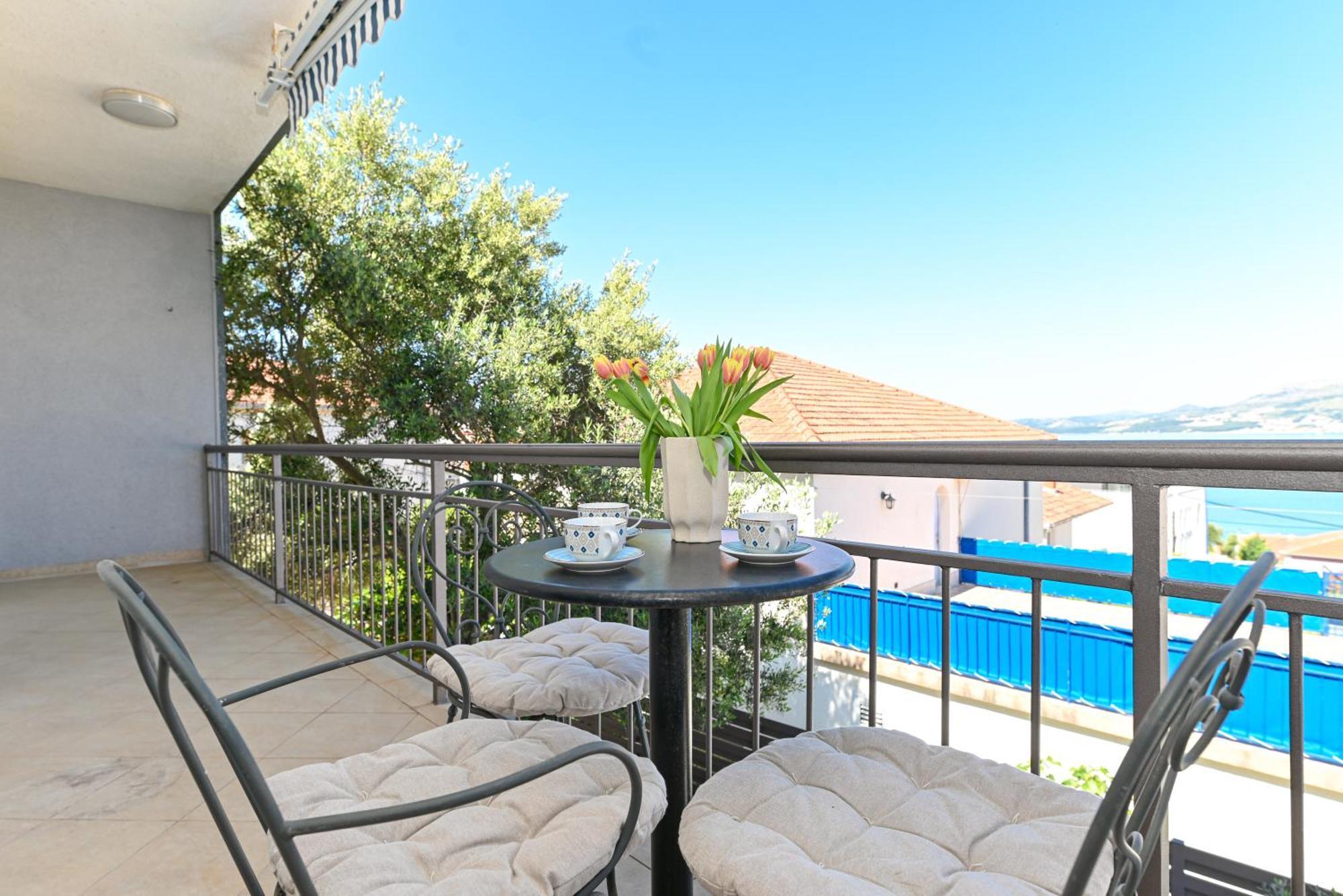 טרוגיר Villa Costa Blu With Pool By The Sea מראה חיצוני תמונה